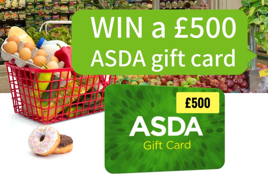 Win a £500 ASDA Giftcard UK Only